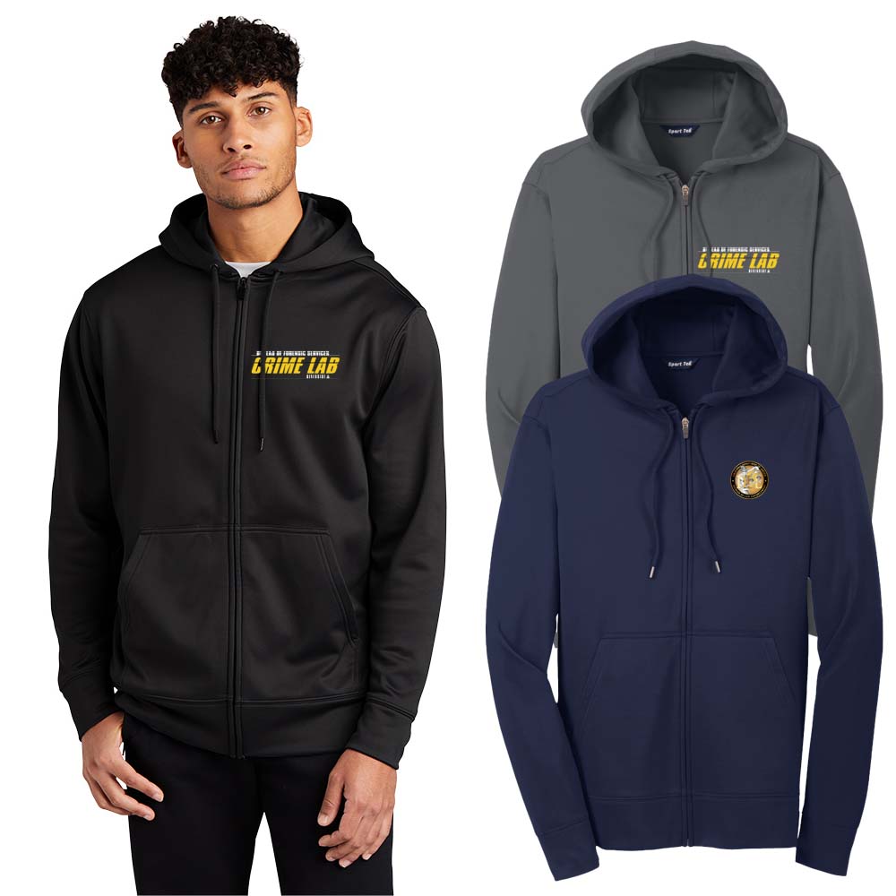 DriFit like Hooded Full Zipper Sweatshirt