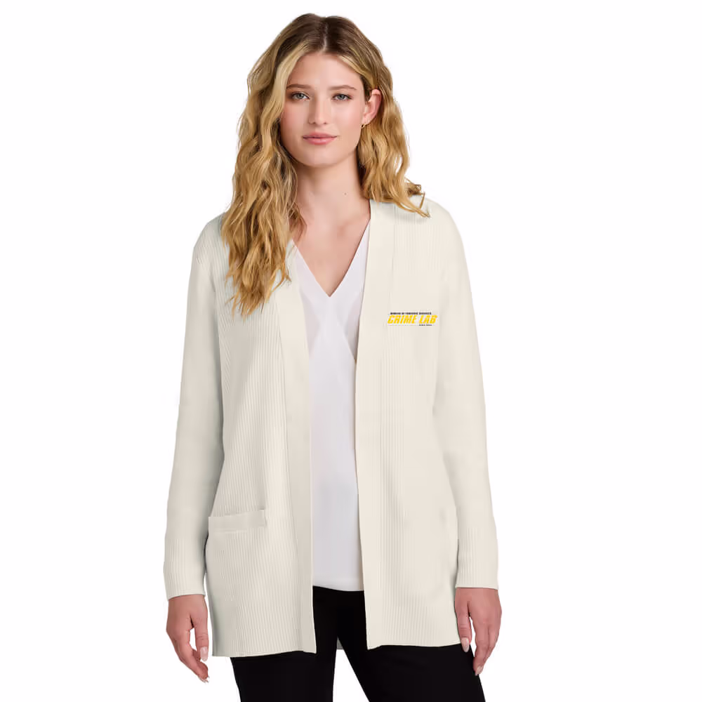Ladies Open Front Cardigan Sweater