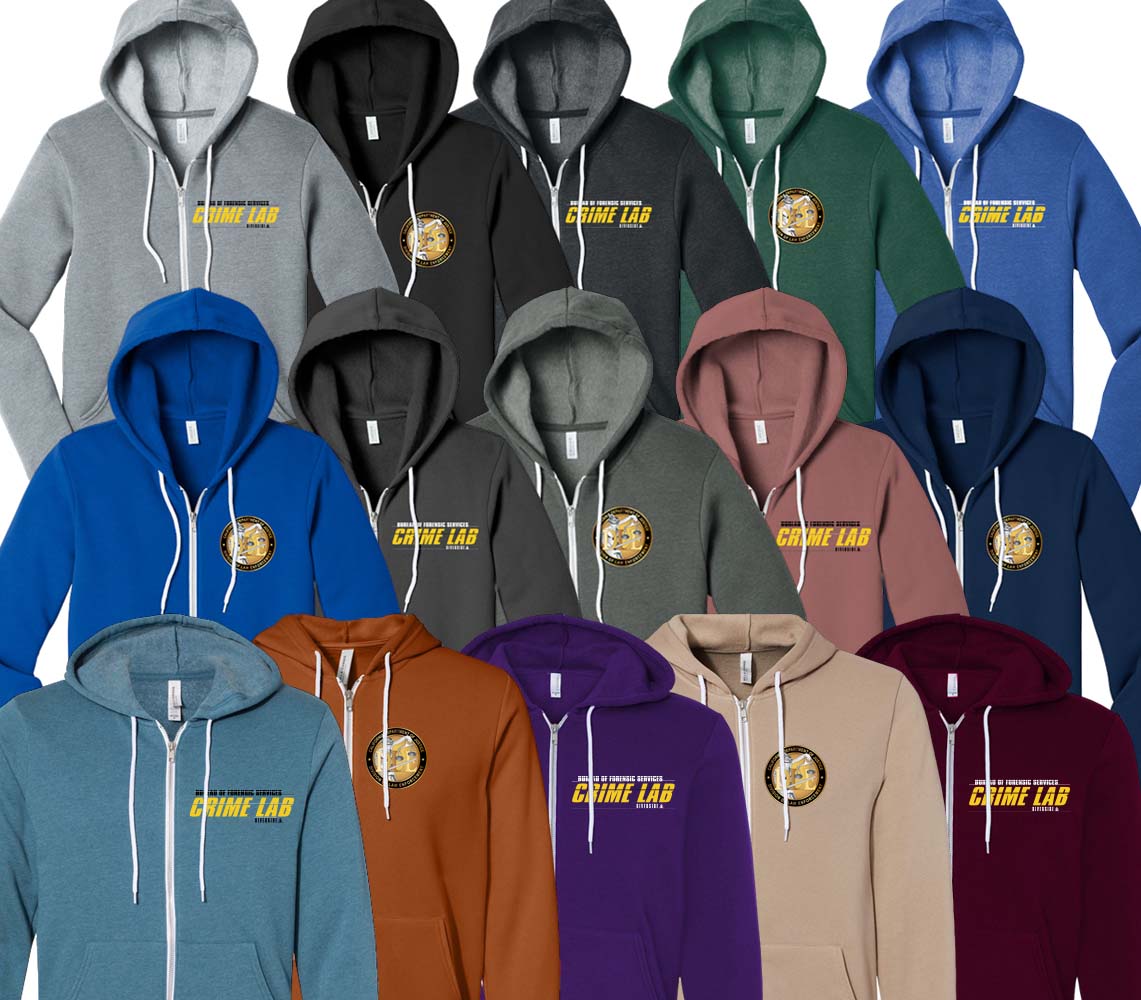 Unisex Fleece Full-Zip Hoodie - Image 2
