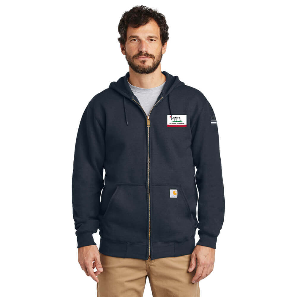 Carhartt Midweight Hooded Sweatshirt, Full Zip