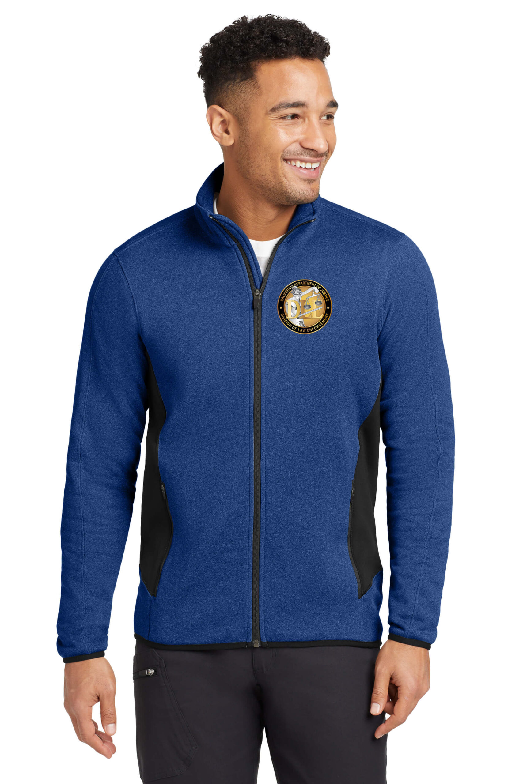 Eddie Bauer® Men’s and Women's Full-Zip Heather Stretch Fleece Jacket