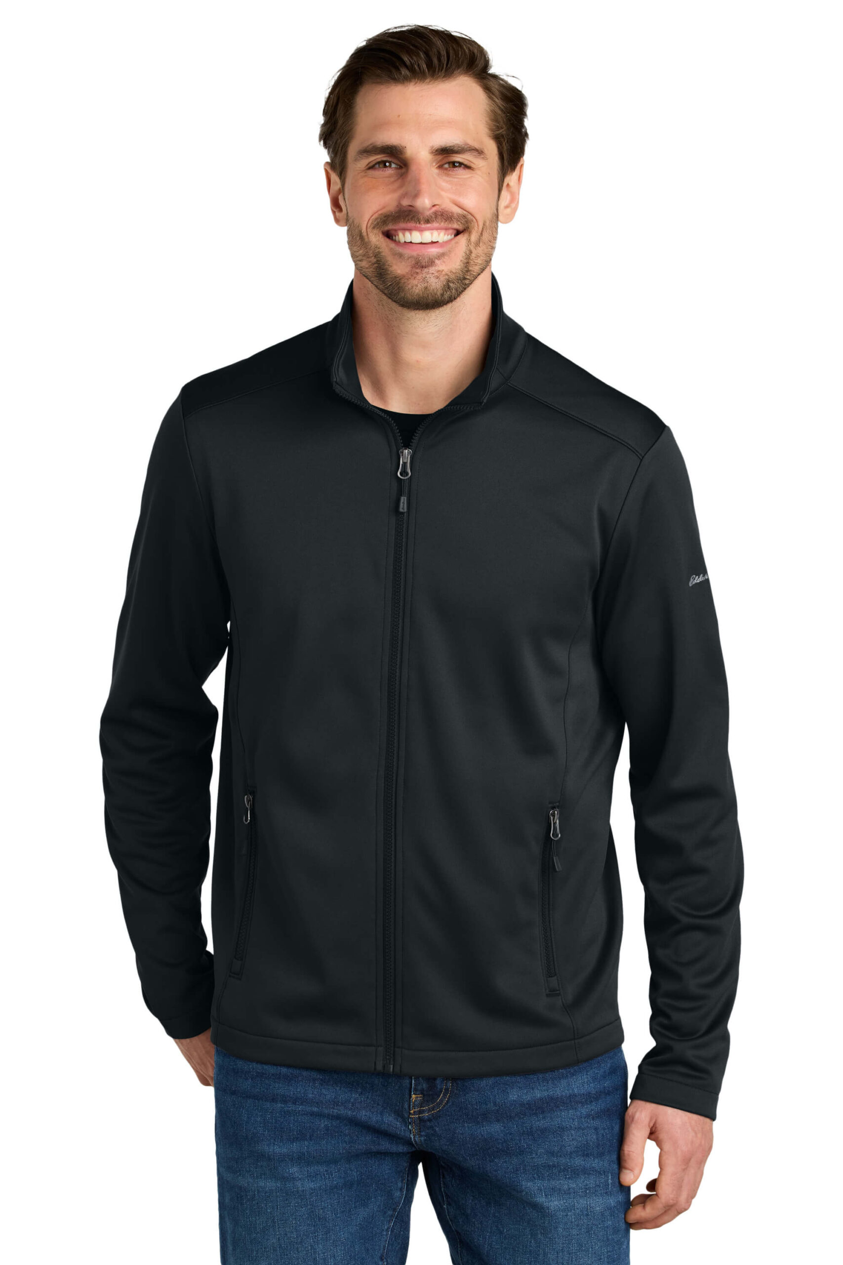 Eddie Bauer® Men’s and Women’s Smooth Mid Layer Fleece Jacket Full-Zip - Image 2