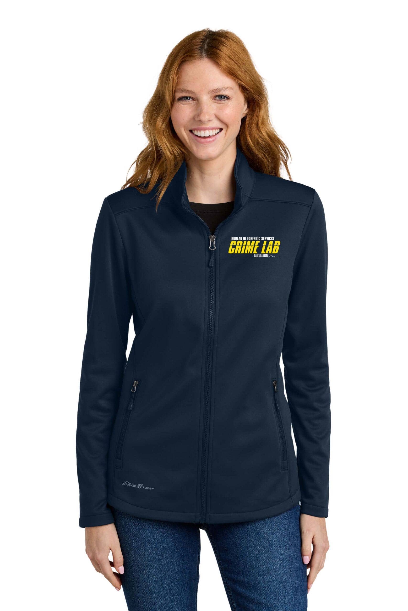 Eddie Bauer® Men’s and Women’s Smooth Mid Layer Fleece Jacket Full-Zip