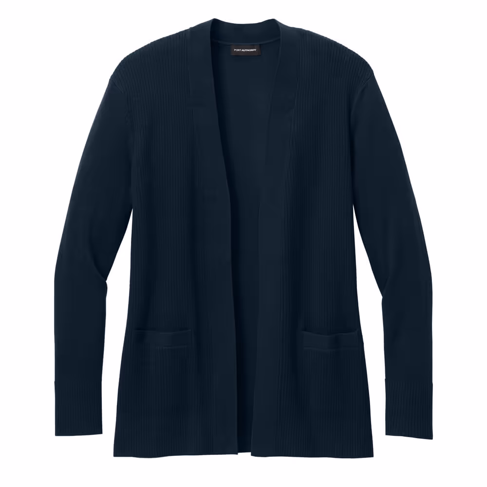 Ladies Open Front Cardigan Sweater - Image 5